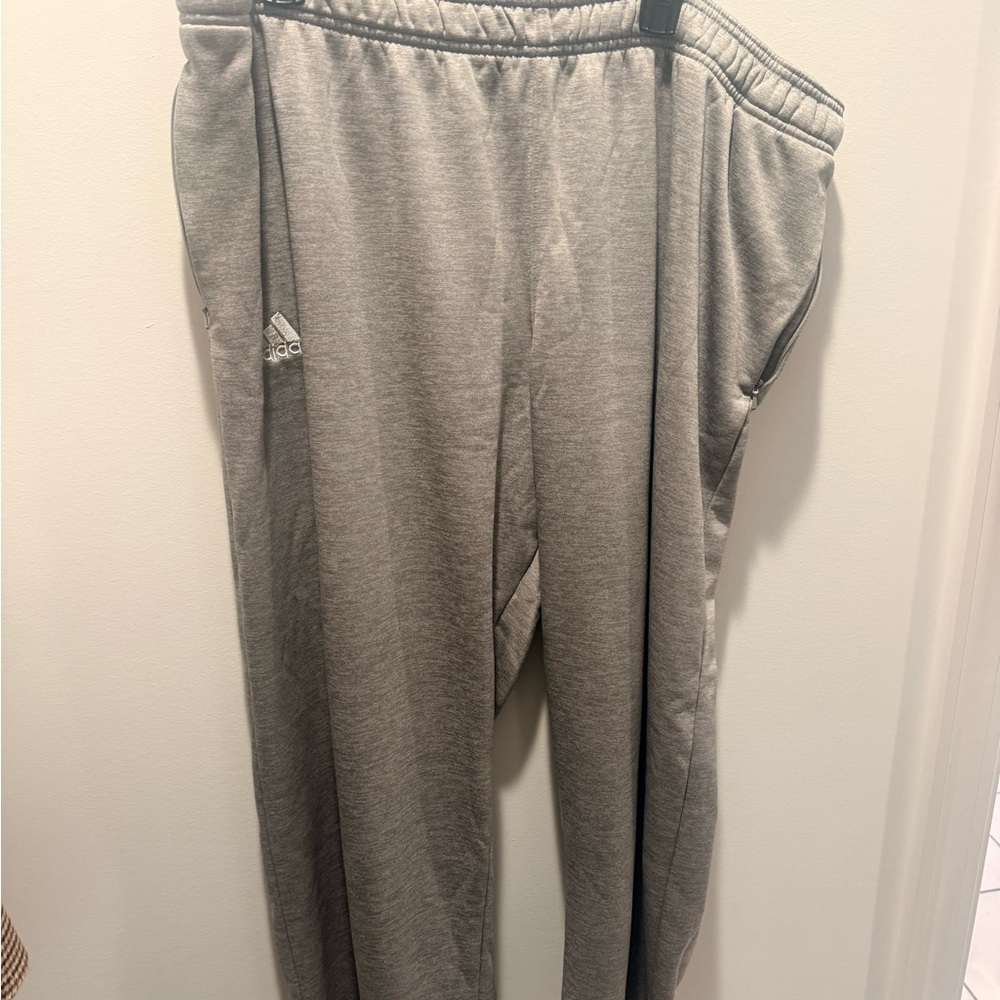 Adidas Men's Light Gray Sweatpants